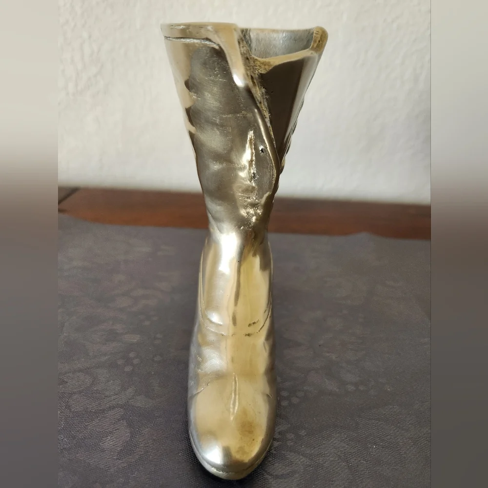 Victorian Brass Boot